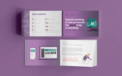 Hybrid working is not an excuse for more crap e-learning: Reducing risk in a modern, hybrid work environment